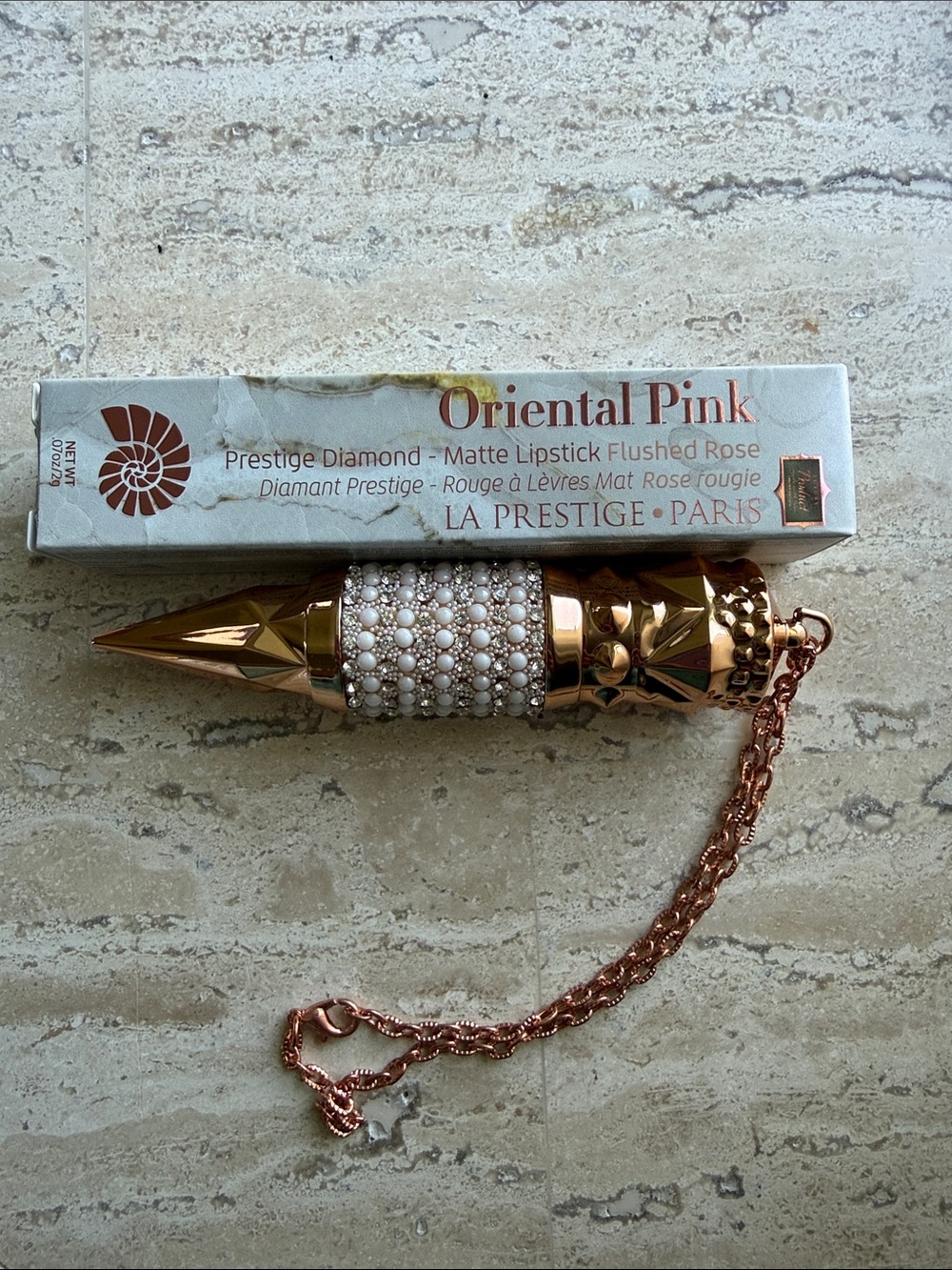 Matte Lipstick — Oriental Pink
